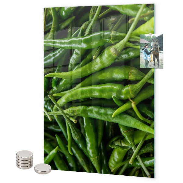 Tabule na magnety Zelená paprika