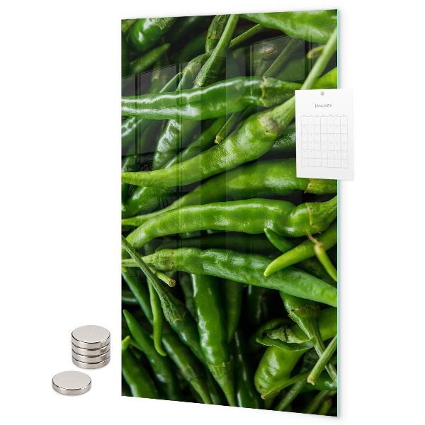 Tabule na magnety Zelená paprika
