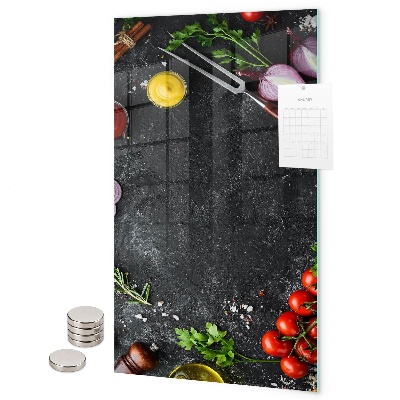 Tabule na magnety Tabulka příchutí