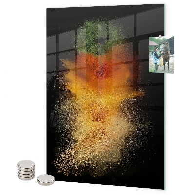 Magnetická nástěnka Rozlité koření
