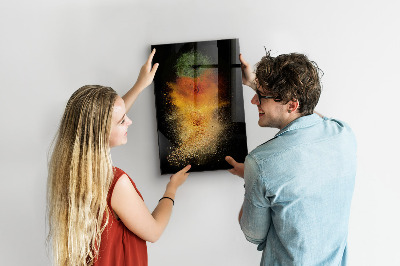 Magnetická nástěnka Rozlité koření