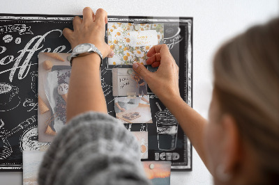 Magnetická tabule kávovar