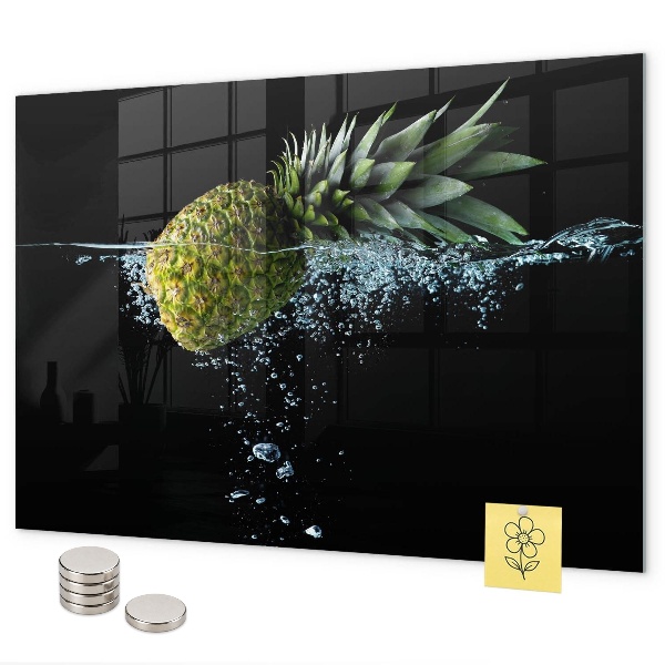 Magnetická tabule na zeď ananas