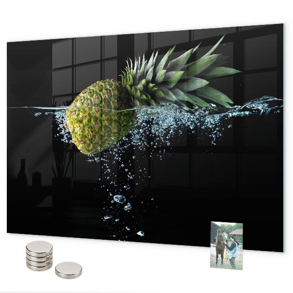 Magnetická tabule na zeď ananas