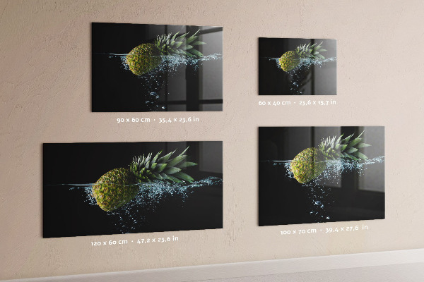 Magnetická tabule na zeď ananas