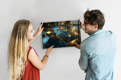 Magnetická tabule dekorativní abstrakce