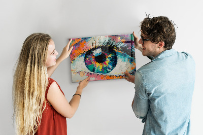 Magnetická tabule na zeď zornice lidského oka