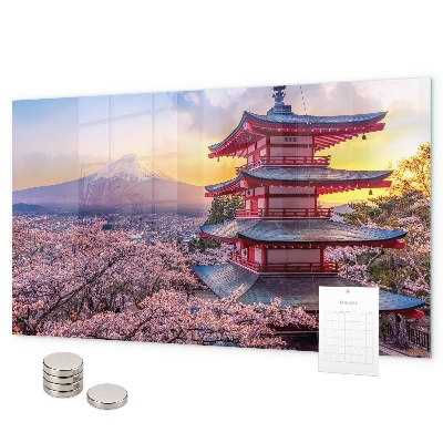 Magnetická tabule s japonskou konstrukcí