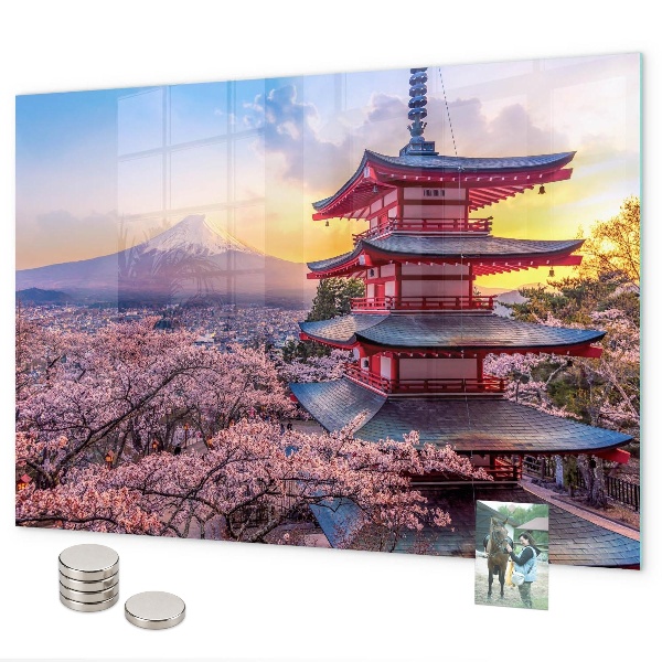 Magnetická tabule s japonskou konstrukcí