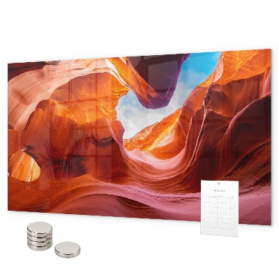 Magnetická tabule na zeď kaňon