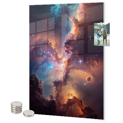 Tabule na magnety Galaxie prostor