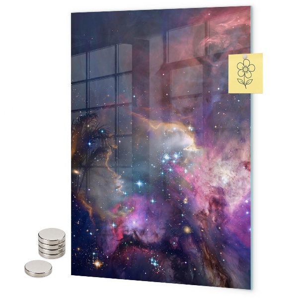 Magnetická nástěnka Vesmírná galaxie