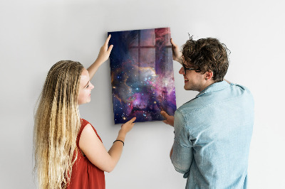 Magnetická nástěnka Vesmírná galaxie