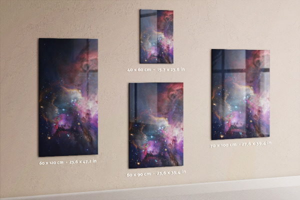 Magnetická nástěnka Vesmírná galaxie
