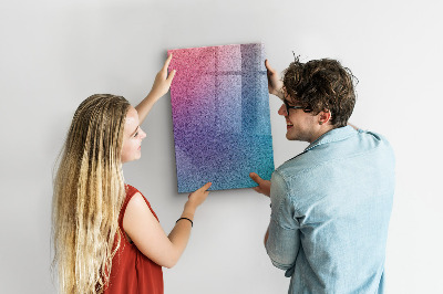 Magnetická psací tabule Barevná tabule na poznámky a fotografie