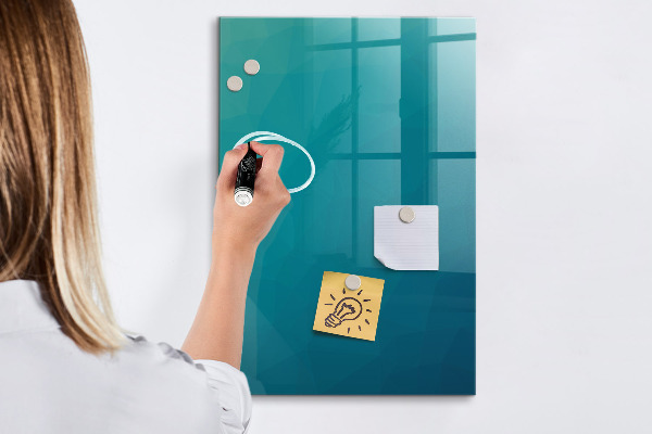 Magnetická psací tabule Modulární tabule na poznámky a fotografie