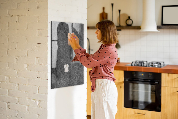 Popisovatelná magnetická tabule Moderní tabule na poznámky a fotografie