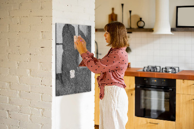 Popisovatelná magnetická tabule Moderní tabule na poznámky a fotografie