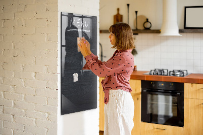 Popisovatelná magnetická tabule Nástěnka s poznámkami a fotografiemi