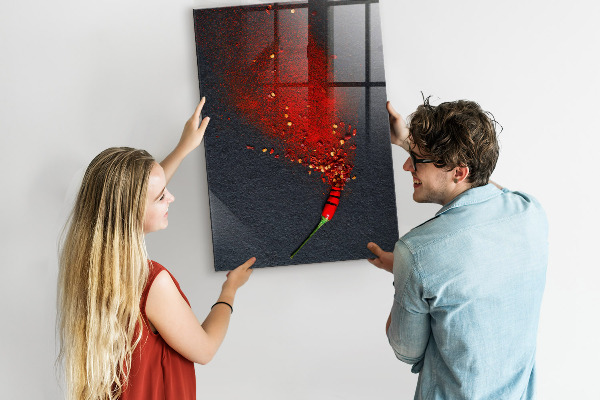 Magnetická psací tabule Kreativní místo pro vzpomínky a fotografie