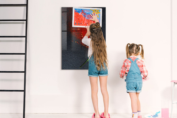 Magnetická psací tabule Kreativní místo pro vzpomínky a fotografie