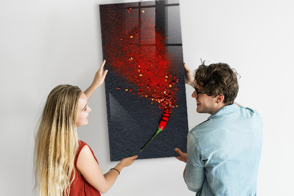 Magnetická psací tabule Kreativní místo pro vzpomínky a fotografie