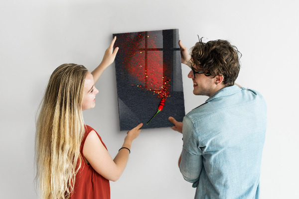 Magnetická psací tabule Kreativní místo pro vzpomínky a fotografie