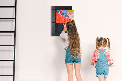 Magnetická psací tabule Kreativní místo pro vzpomínky a fotografie