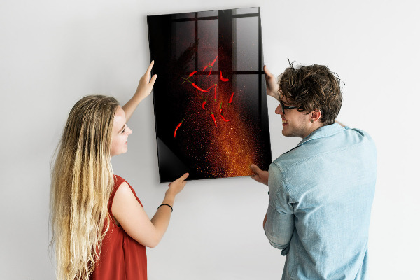 Popisovatelná magnetická tabule Magnetická tabule na fotky a poznámky