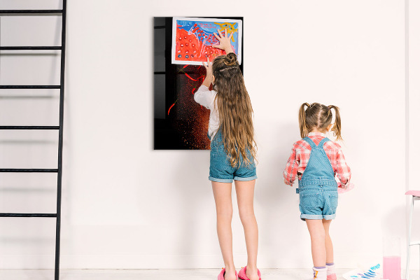 Popisovatelná magnetická tabule Magnetická tabule na fotky a poznámky
