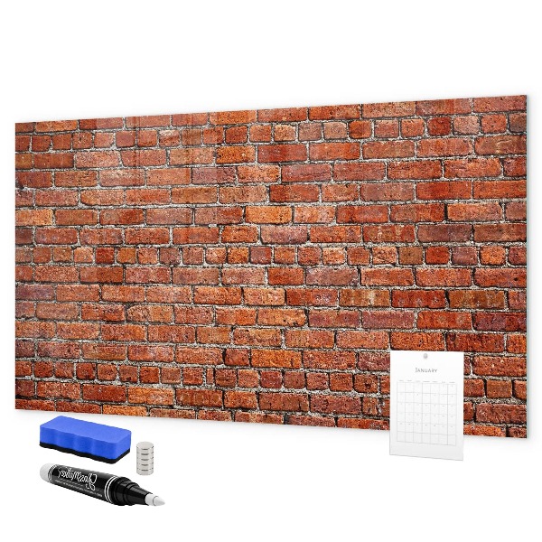 Popisovatelná magnetická tabule Magnetická tabule na fotky a poznámky
