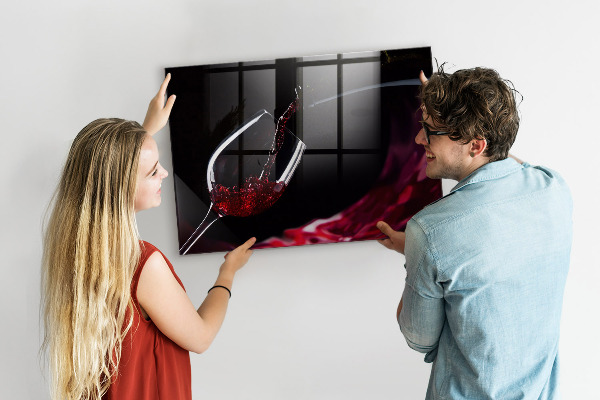 Popisovatelná magnetická tabule Kreativní místo pro vzpomínky a fotografie