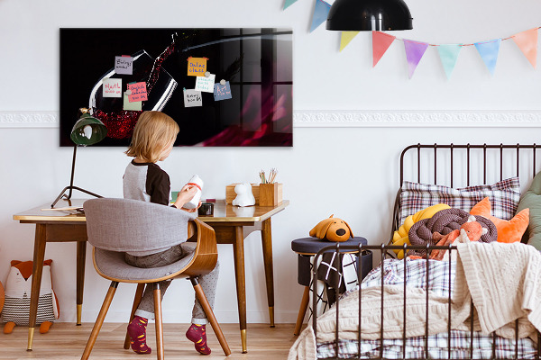 Popisovatelná magnetická tabule Kreativní místo pro vzpomínky a fotografie