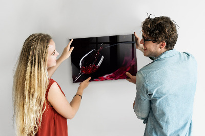 Popisovatelná magnetická tabule Kreativní místo pro vzpomínky a fotografie