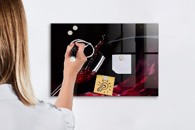 Popisovatelná magnetická tabule Kreativní místo pro vzpomínky a fotografie
