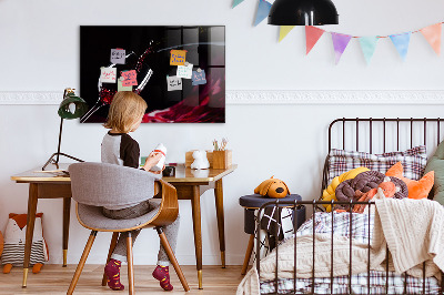 Popisovatelná magnetická tabule Kreativní místo pro vzpomínky a fotografie
