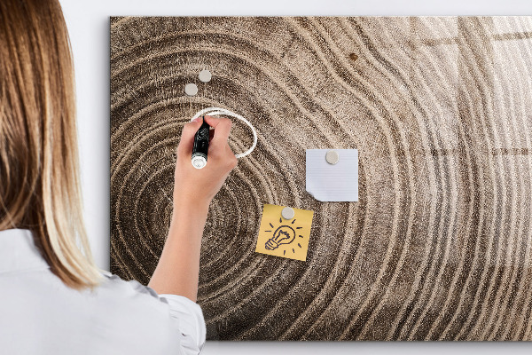 Magnetická psací tabule Nástěnka s magnety a fotografiemi