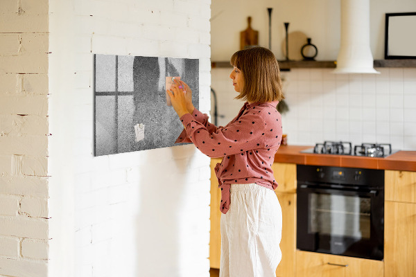Magnetická psací tabule Nástěnka s magnety a fotografiemi