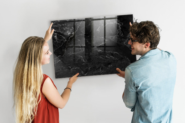 Magnetická psací tabule Stylová deska na poznámky a fotografie