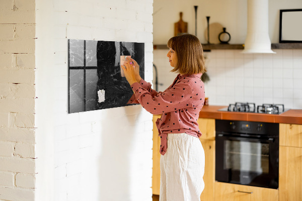 Magnetická psací tabule Stylová deska na poznámky a fotografie