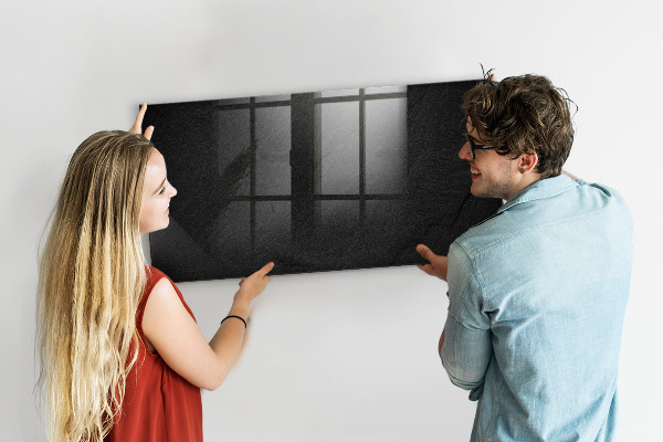 Magnetická psací tabule Nástěnka s poznámkami a fotografiemi