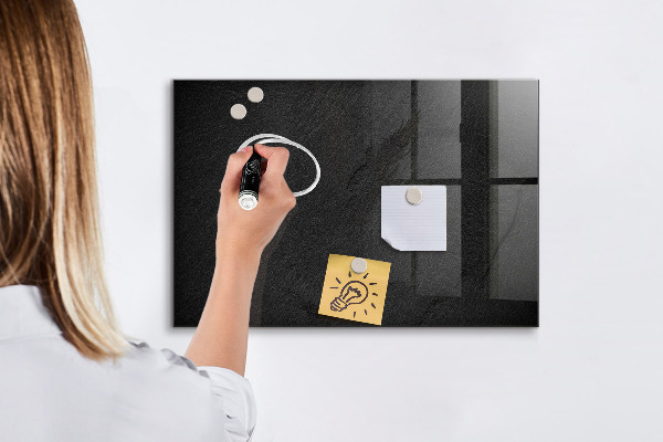 Magnetická psací tabule Nástěnka s poznámkami a fotografiemi