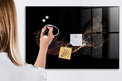 Magnetická psací tabule Kreativní nástěnka pro vystavení fotografií
