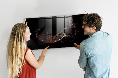 Magnetická psací tabule Kreativní nástěnka pro vystavení fotografií