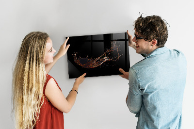 Magnetická psací tabule Kreativní nástěnka pro vystavení fotografií
