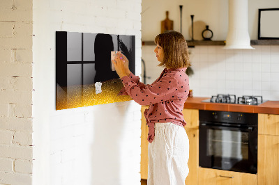 Popisovatelná magnetická tabule Magnetická tabule na poznámky a fotografie