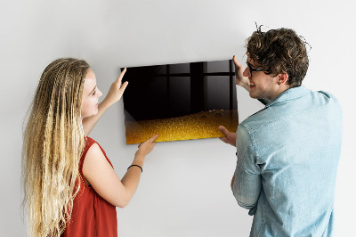 Popisovatelná magnetická tabule Magnetická tabule na poznámky a fotografie
