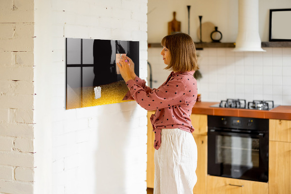Popisovatelná magnetická tabule Magnetická tabule na poznámky a fotografie