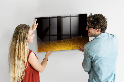 Popisovatelná magnetická tabule Magnetická tabule na poznámky a fotografie