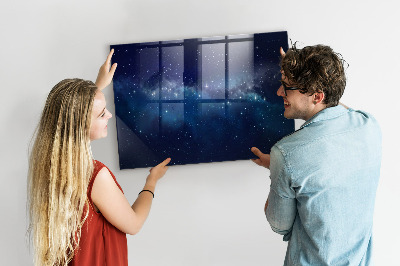Magnetická psací tabule Magnetická tabule na fotky a poznámky